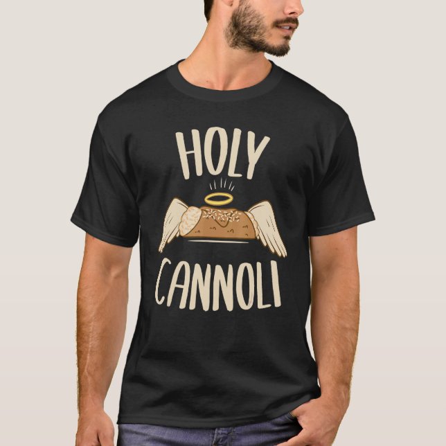 T-shirt Cannoli Siciliani Saint Cannoli (Devant)
