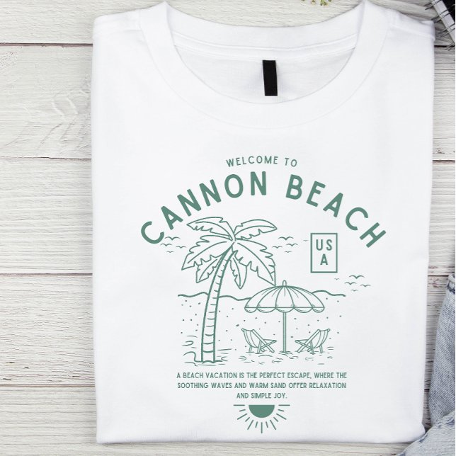T-shirt Cannon Beach Oregon Vintage (Créateur téléchargé)