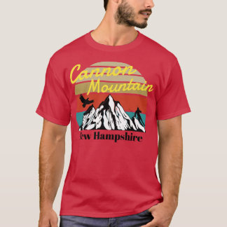 T-shirt Cannon Mountain ski New Hampshire