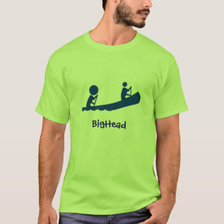 T-shirt Canoë de bleu de crâneur
