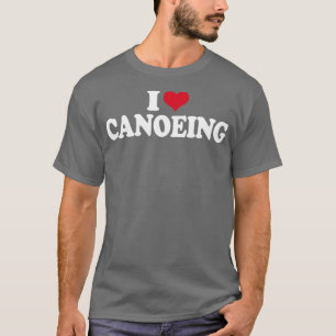 T-shirt Canoë I Love Canoë