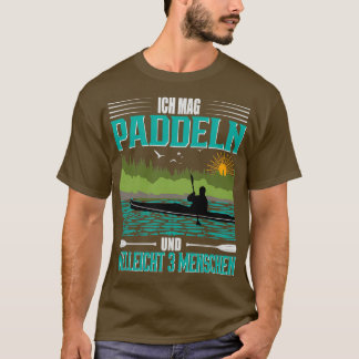 T-shirt Canoe Kayak I like paddling and 3 people