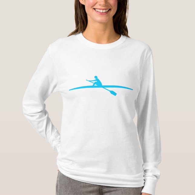 T-shirt Canoë - Sky Blue (Devant)
