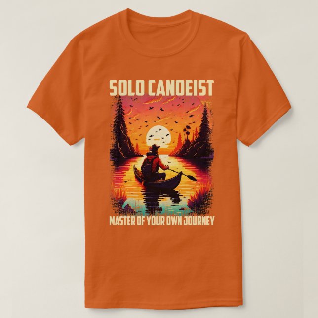 T-shirt Canoë solo (Design devant)