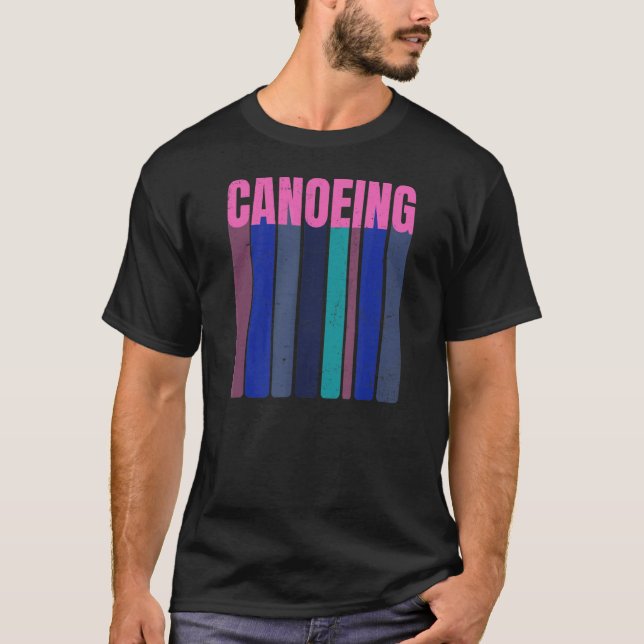 T-shirt Canoë vintage (Devant)