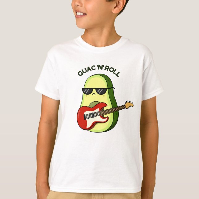 T-shirt Canon Avocado Drôle Guac Et Roll (Devant)