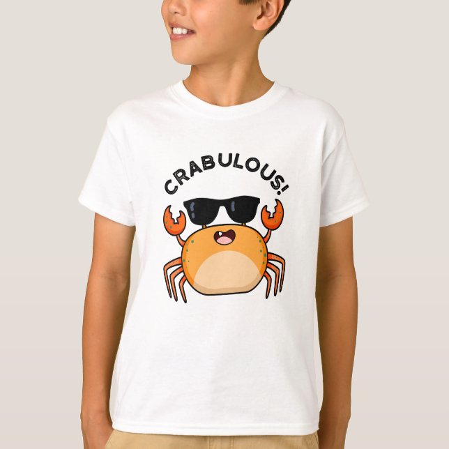 T-shirt Canon de crabe amusant (Devant)