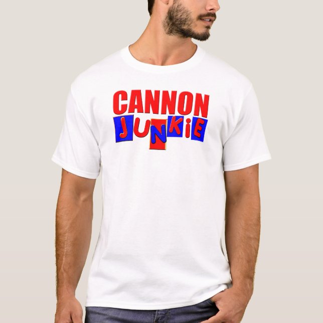 T-shirt Canon drôle (Devant)