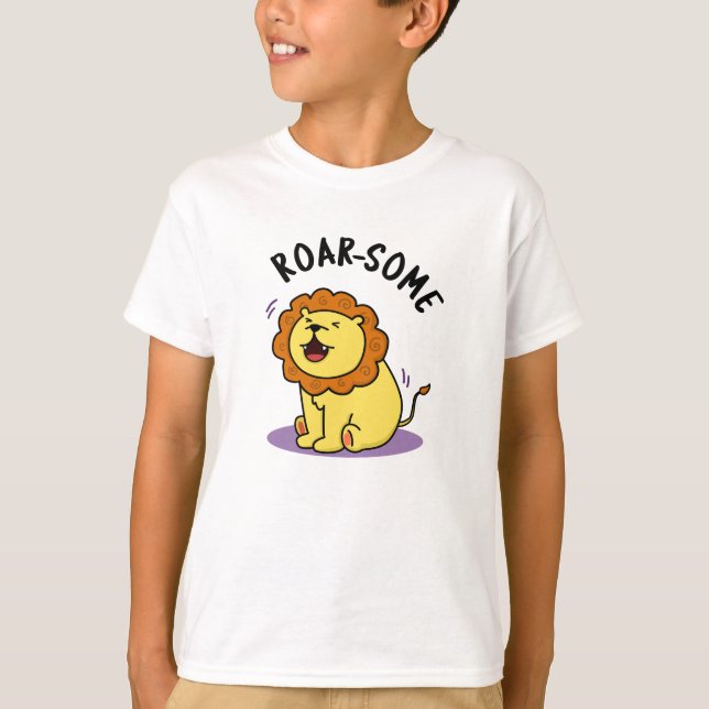 T-shirt Canon Lion Roarsome Funky Roaring (Devant)