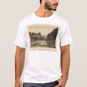 T-shirt Canon noir, le fleuve Colorado