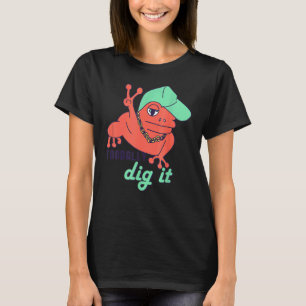 T-shirt Canons à grenouille Aujourd'Hui Creuser Hip hop Ra