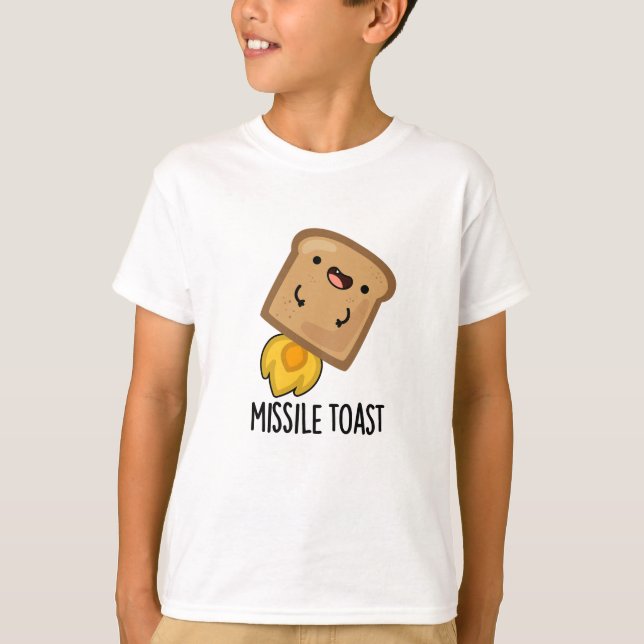 T-shirt Canons Mistletoe Drôle Toast Missile (Devant)