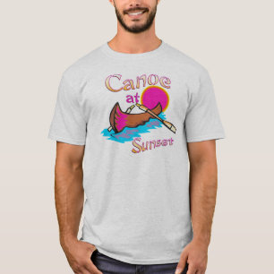 T-shirt Canot de camping