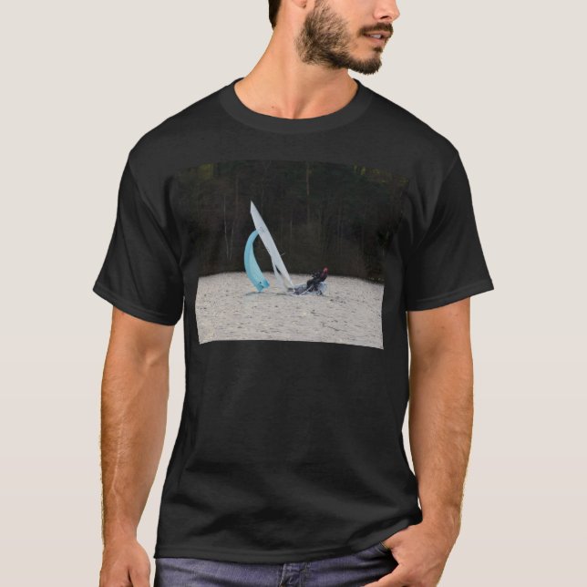 T-shirt Canot de navigation à la vitesse (Devant)