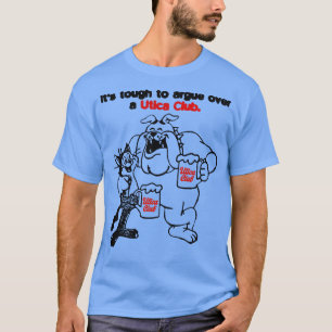 T-shirt Cant Argue sur Utica Club Bière Rétro Déficit Br