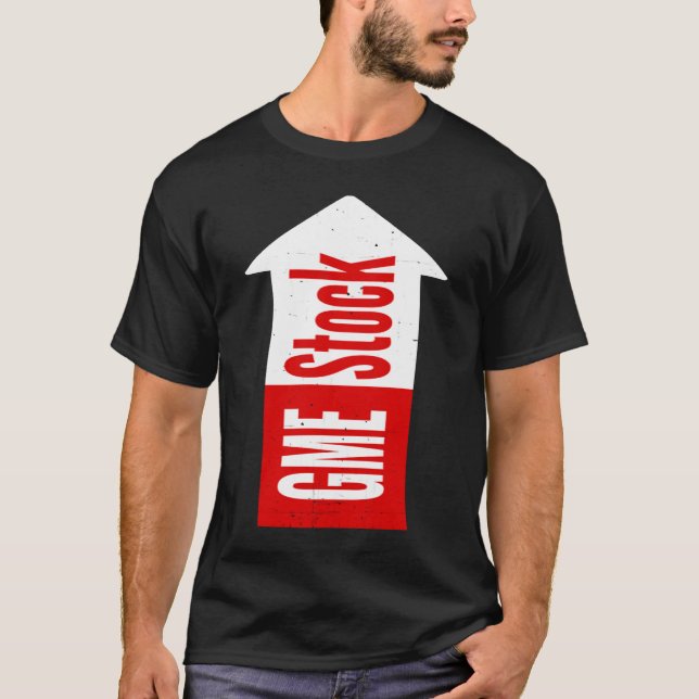 T-shirt Can't Stop GME Gamestick  Gamestonk Stock Market U (Devant)