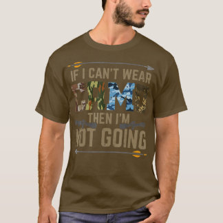 T-shirt Cant Wear Camo Ne Pas Aller Drôle Chasse-Boue Arch