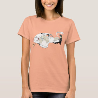 T-shirt Cantaloupe, Je ne peux pas fuir.