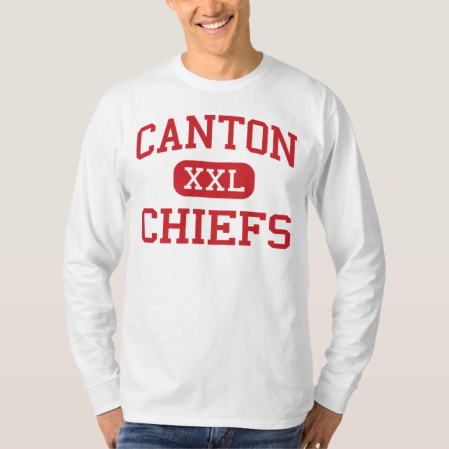 T-shirt Canton - chefs - lycée - canton Michigan (Devant)