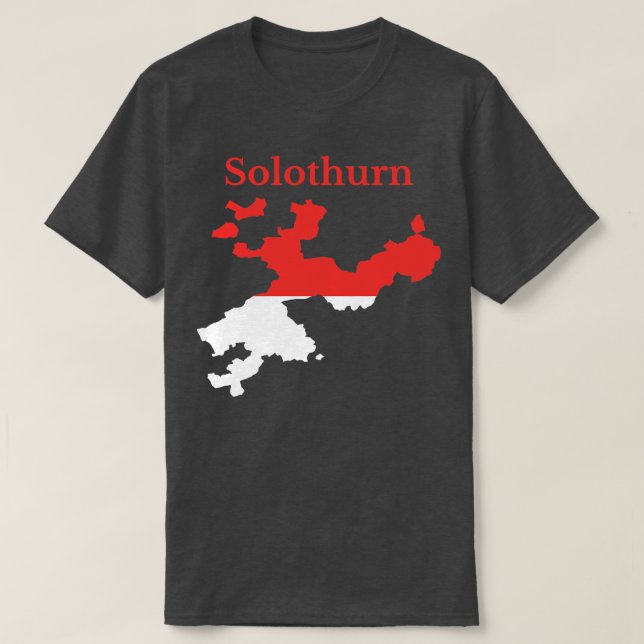 T-shirt Canton de Soleure Suisse (Design devant)
