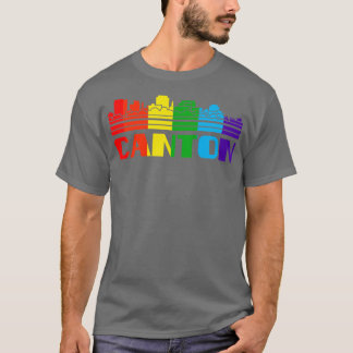 T-shirt Canton Pride Canton LGBT Gift LGBTQ Supporter Tee