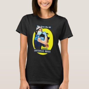 T-shirt Cantonais Fier Travailleur De Première Ligne Rosie