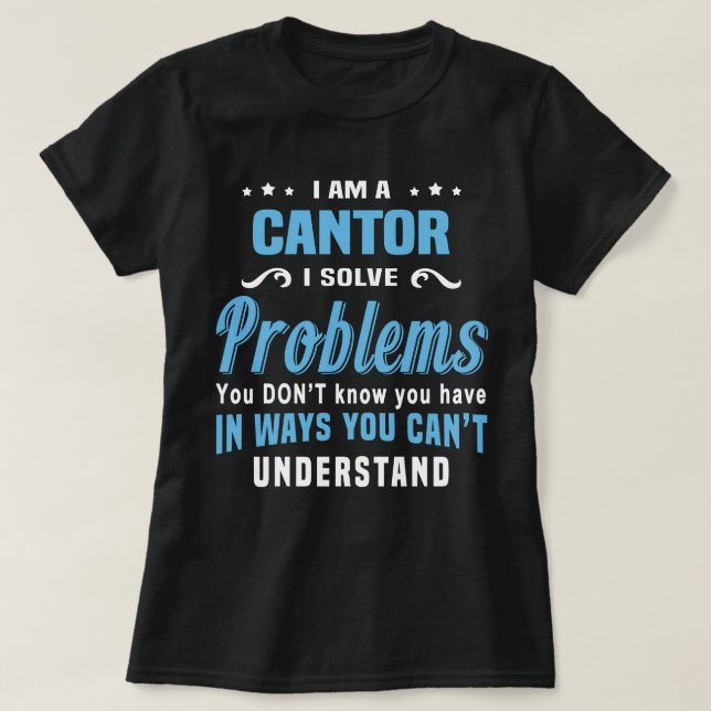 T-shirt Cantor (Design devant)