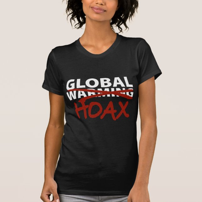 T-shirt Canular de réchauffement climatique (Devant)