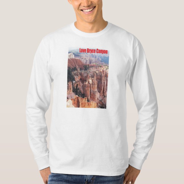 T-shirt Canyon de Bryce d'amour (Devant)