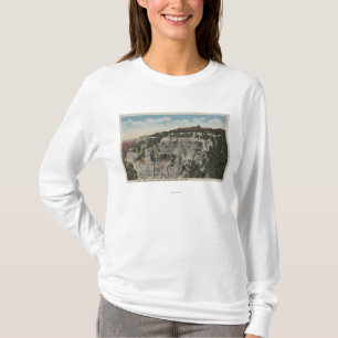 T-shirt Canyon grand, Arizona - vue d'hôtel d'EL Tovar