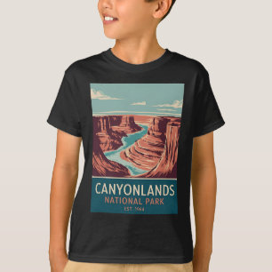 T-shirt Canyonlands National Park Camping randonnée vintag