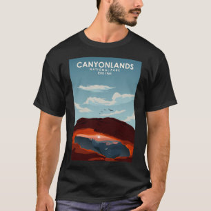 T-shirt Canyonlands National park décoration de l'affiche