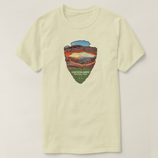 T-shirt Canyonlands National Park Mesa Arch Arrowhead (Design devant)