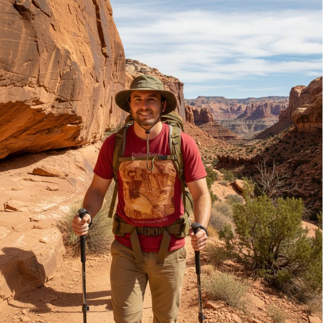 T-shirt Canyonlands National Park Sego Canyon Rock Art (Créateur téléchargé)