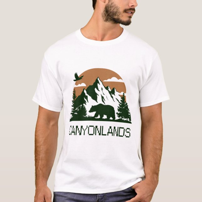 T-shirt Canyonlands - Utah (Devant)