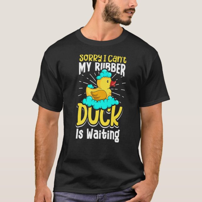 T-shirt Caoutchouc Canards en caoutchouc Canards Canards S (Devant)