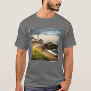 T-shirt Cap principal Elizabeth, je du phare   de Portland