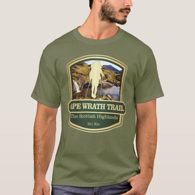 T-shirt Cap Wrath Trail (B) (Devant)