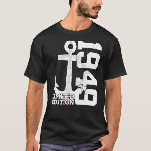 T-shirt Capacité de 73 ans Marin de 1949 73e anniversaire