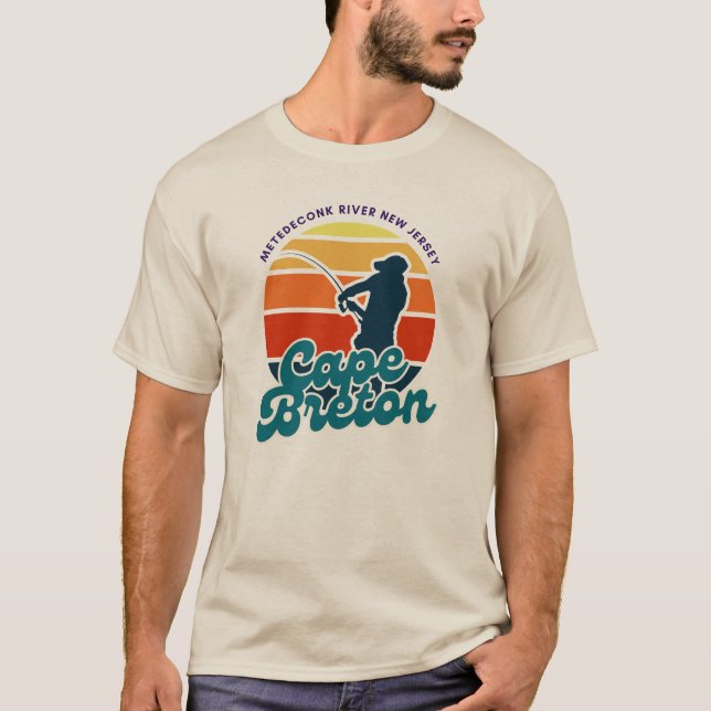 T-shirt Cape Breton Tee de pêche (Devant)