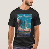 Cape Canaveral Florida Illustration Art de Voyage