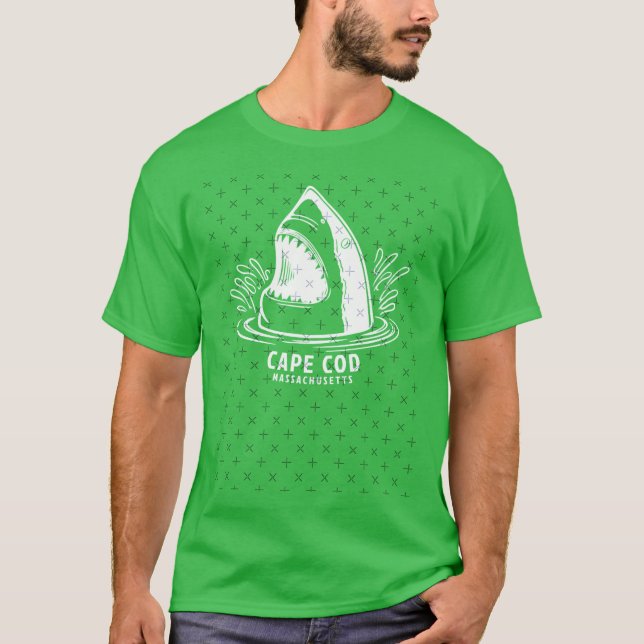 T-shirt Cape Cod Beach Massachusetts MA Atlantique Gre (Devant)