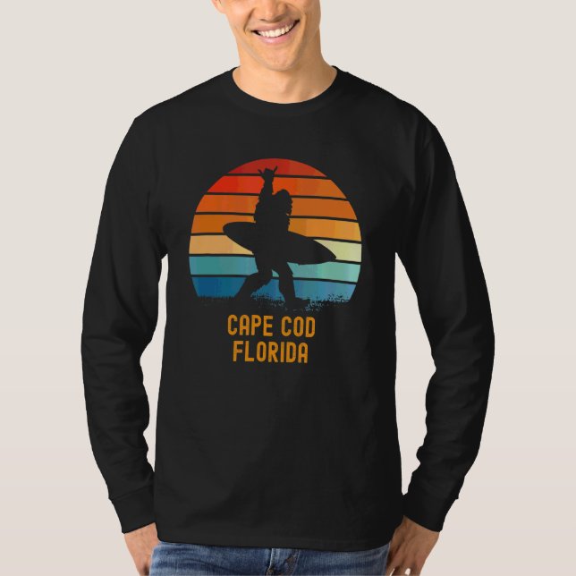 T-shirt Cape Cod Floride Sasquatch Souvenir (Devant)