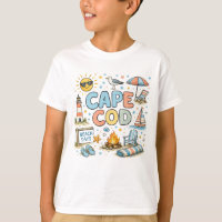 Cape Cod Kids Preppy Doodle Tee