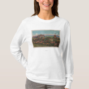 T-shirt Cape Cod, MassachusettsHomes par la vue de mer