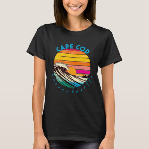 T-shirt Cape Cod Rétro Style Années 80 Plage du Massachuse