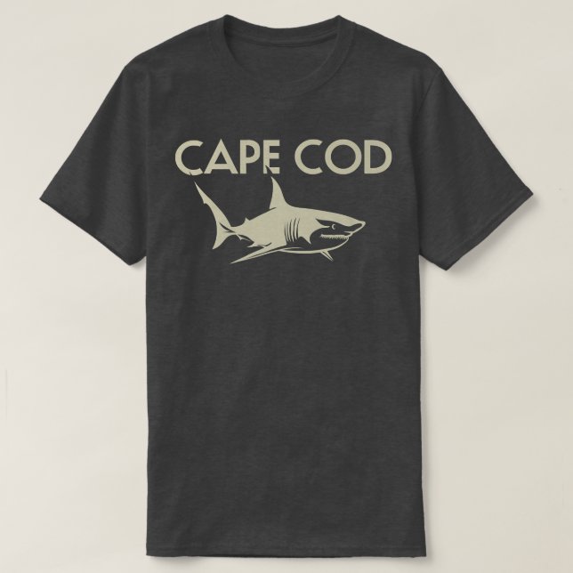 T-shirt Cape Cod Shark Funny (Design devant)