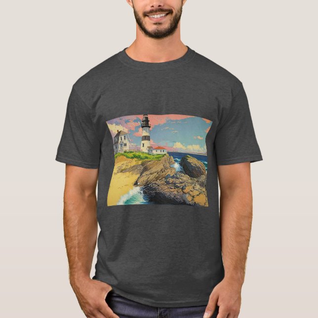 T-shirt Cape Cod surdimensionné (Devant)