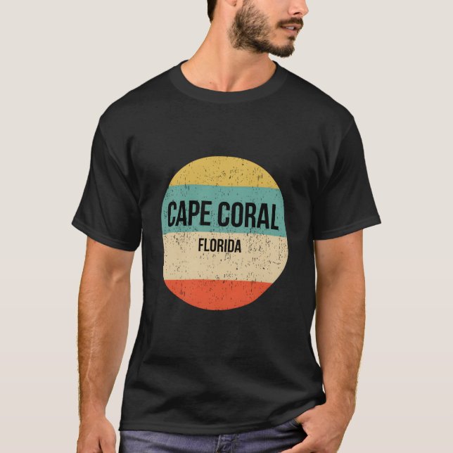 T-shirt Cape Coral Floride Cape Coral (Devant)