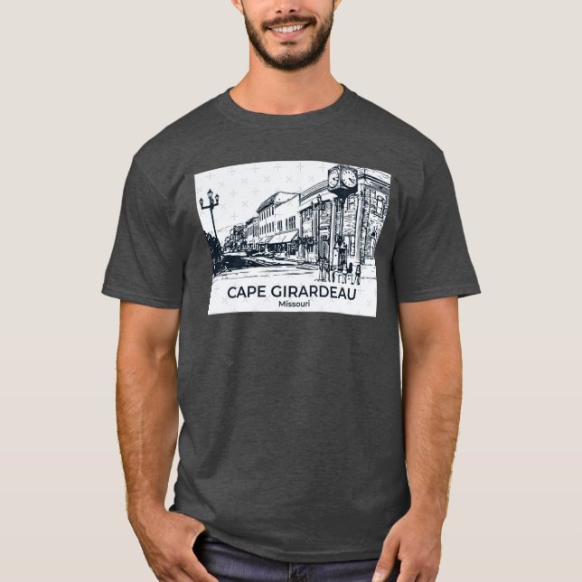 T-shirt Cape Girardeau Missouri (Devant)